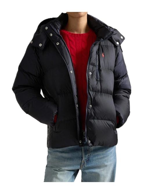 Polo Ralph Lauren Hooded Down Jacket navy Relaxed Fit Polo Ralph Lauren | 211932183001NAVY
